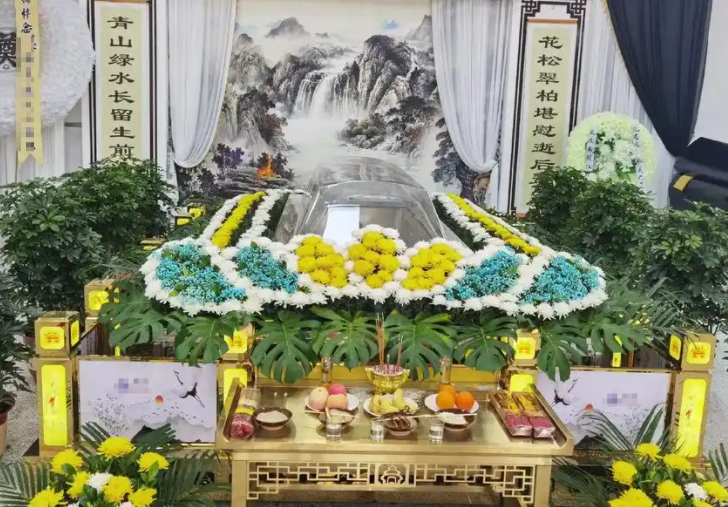 武汉菊花灵堂布置价格